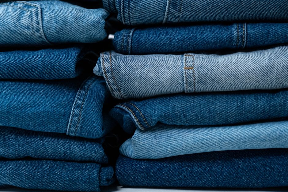 stacked flare jeans men
