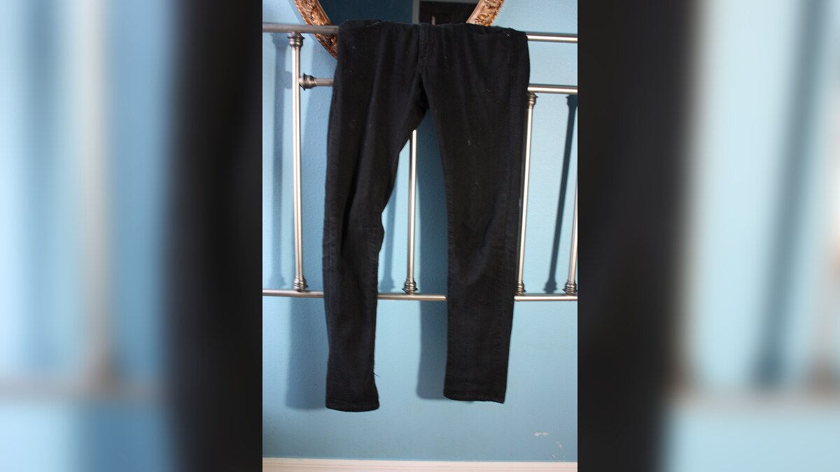 top black flare jeans men