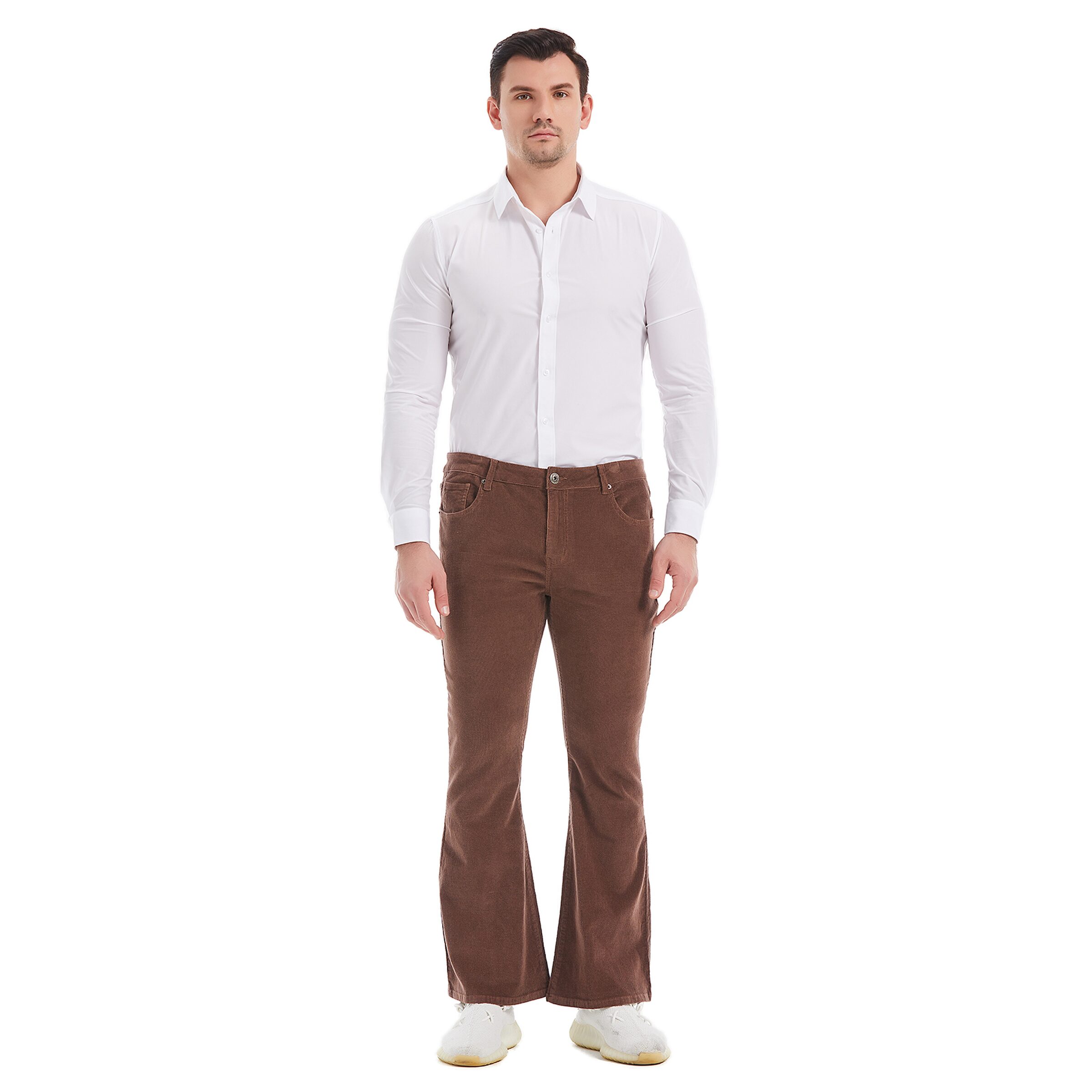 Brown Corduroy Bell Bottom Jean