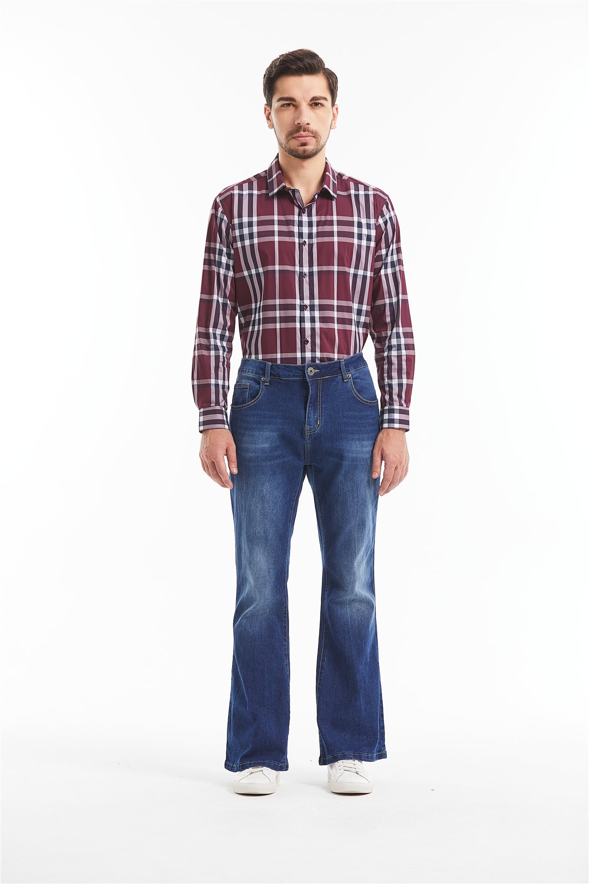 Classic Indigo Bell Bottom Jean